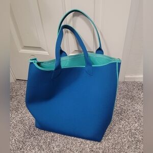 Rothy's Customized Aqua Lightweight Tote